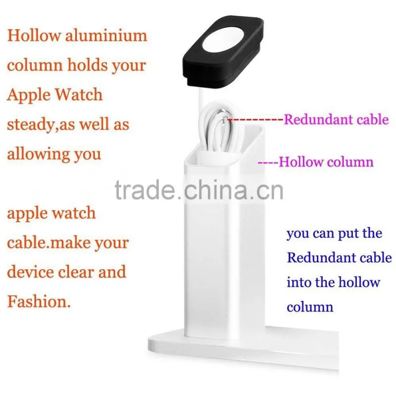 Unique 2 in 1 Charging Stand/ZIKU watch stand & stand for Apple Watch/ Sport / Edition 38mm/42mm