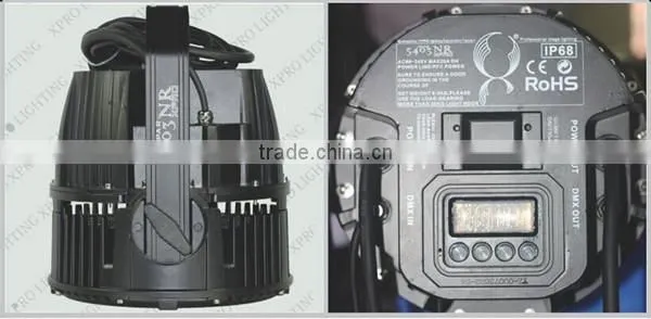 IP68 waterproof RGBW 54pcs 3watt 4in1 LED theater light
