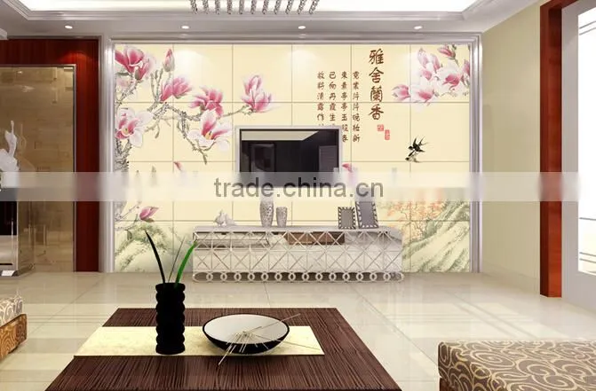 2014 new design metallic wallpaper/ Waterproof Wallpaper and natural material wallpaper For Home Decaration