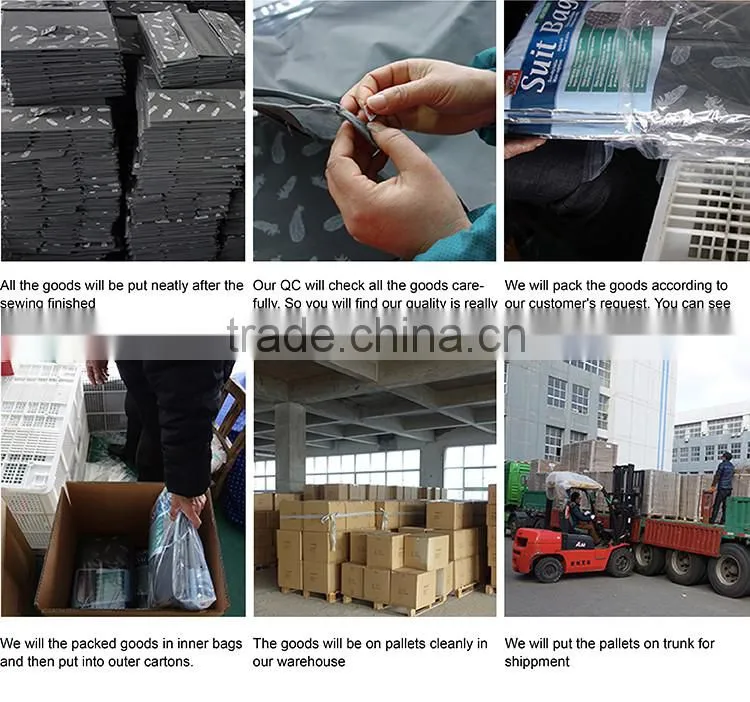 Zipper 6 PCS/set Breathable Polyester Travel Packing Cubes , Waterproof Luggage Organizer Packing Cubes