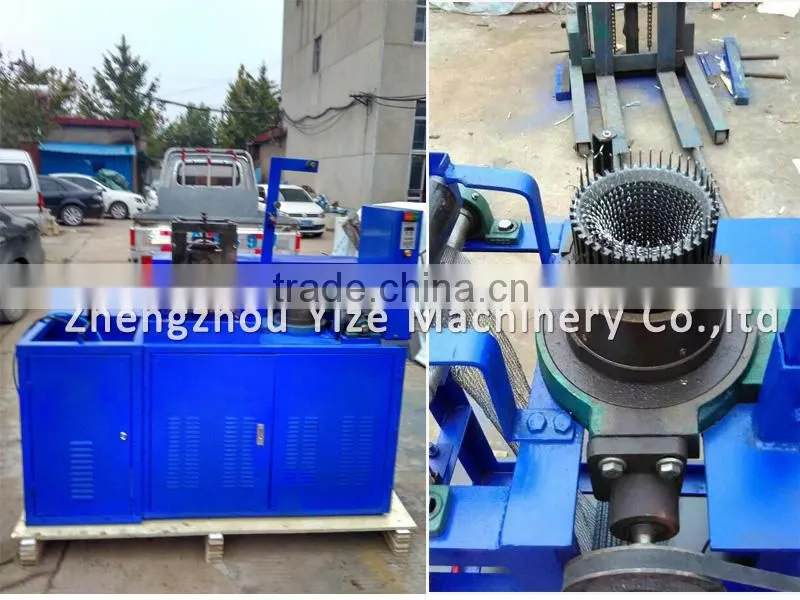 Stainless steel wool scourer machine for mesh scoure for sale