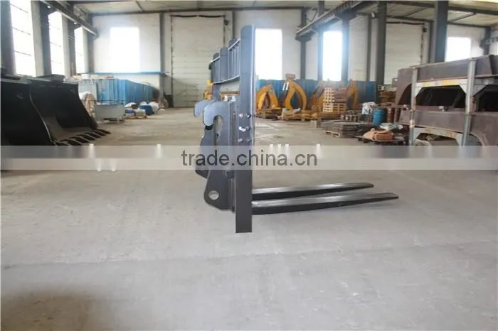 OEM Wheel Loader Optional Equipment Pallet Fork (1400*2060mm) For SDLG LG968 Wheel Loader