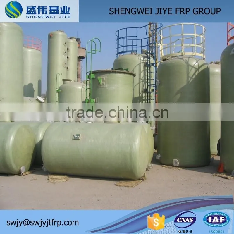 Alibaba Assurance! Nitric Acid Storage Vessel/FRP Pressre Tank Vessel