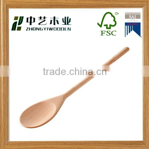Trade assurance hot sale mini healthy cute design factory supply wooden soup spoon