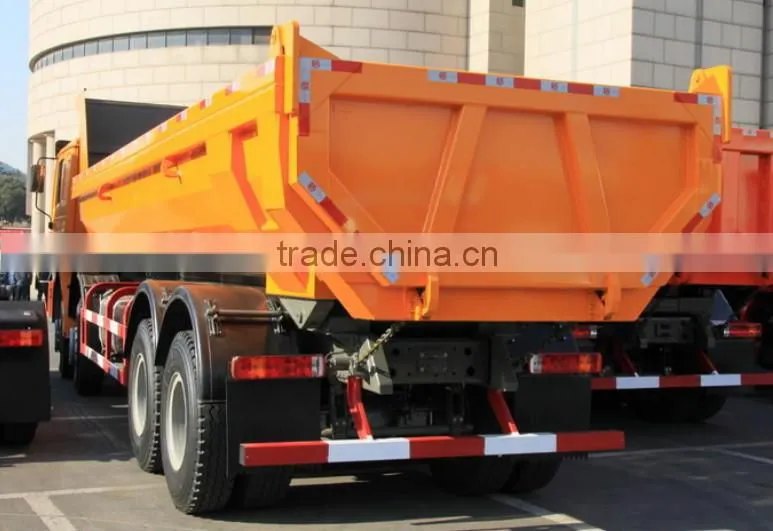 Sinotruk hoka series 8x4 340hp U shape dump truck for construction waste