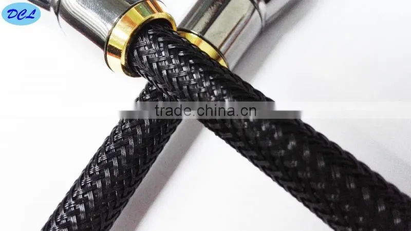 5M BLACK Metal housing HDMI CABLE with nylon net