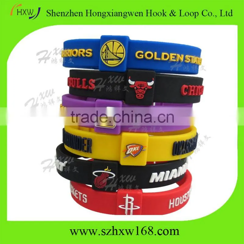 Mixed colours silicone bands bracelets