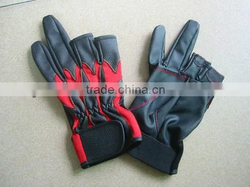 Net surface breathable neoprene gloves