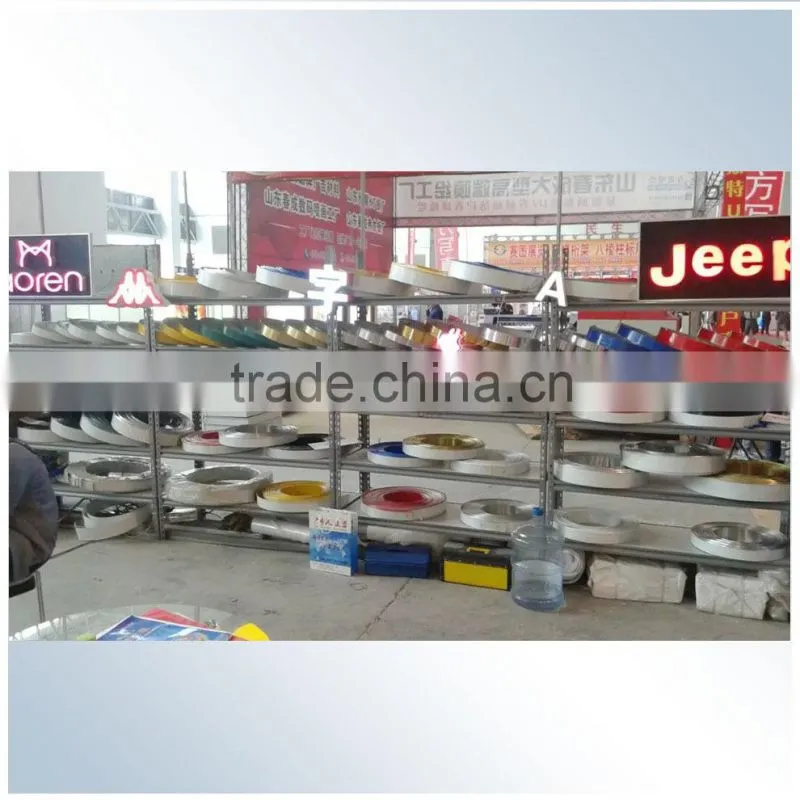 aluminum channelume letter trim cap for advertising led letters