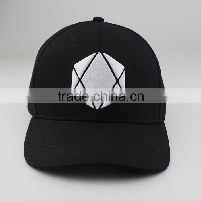 embroidery cotton baseball caps made in china
