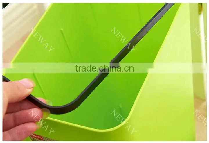 fancy plastic 8l garbage bin