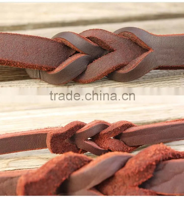 High Quality Classical Dog Lead Collar and Leash for Dogs Special Dog Belt Leather Collar Led for Pet Dogs