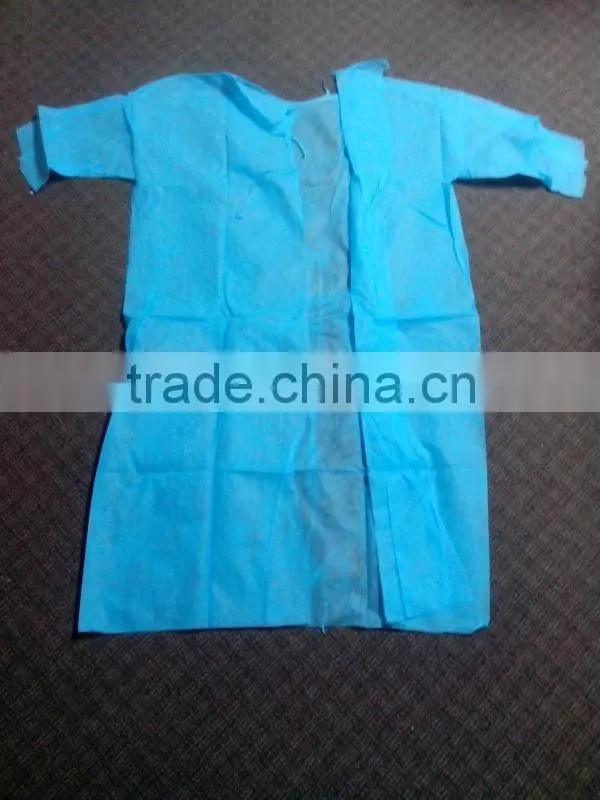 one size disposable nonwoven hospital gown