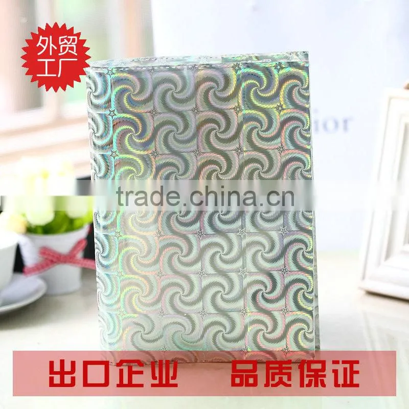 2015alibaba China Plastic High Quality cartoon Wholesale clear plastic book cover