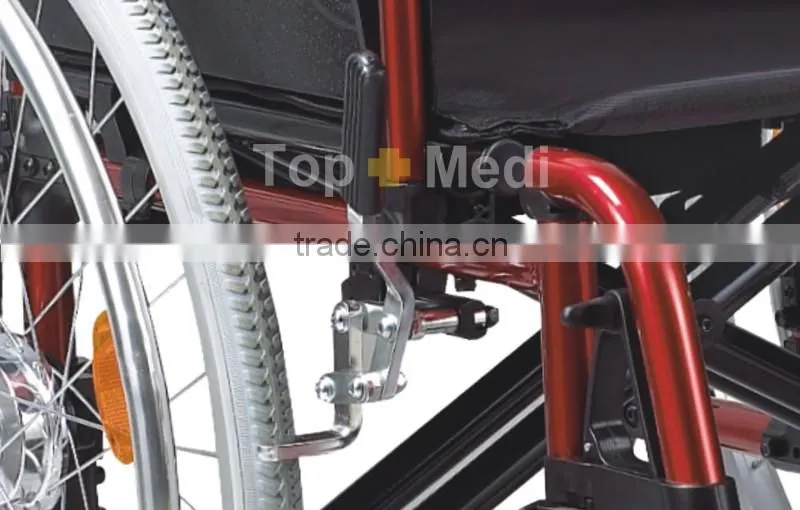 Rehabilitation Therapy Supplies popular light weight standard size handicapped aluminum wheelchair