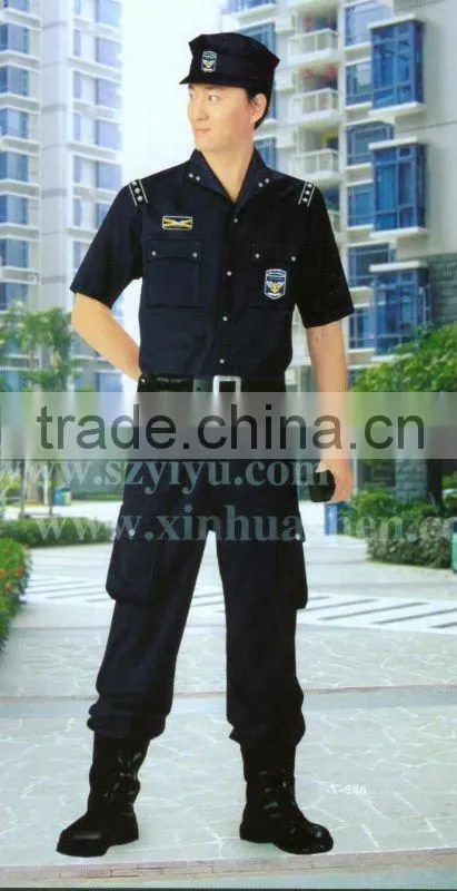 HOT selled 65%35%TC canvas made safety guard uniform