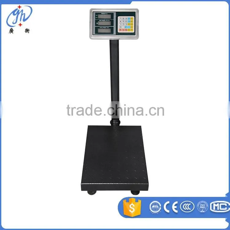 Bench Scale Platform Scale ABS plastic +stainess iron pan folding platform scale