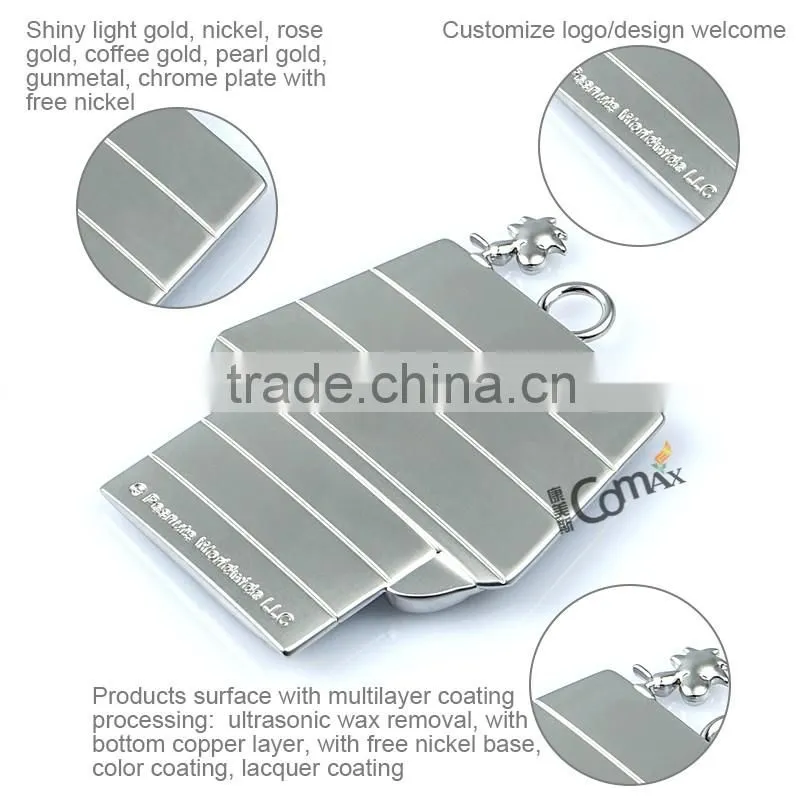 S-noopy shiny nickel pendant metal dog pet tag