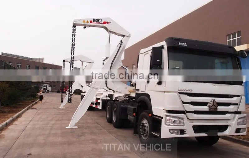 20ft semi trailer container lift, 20ft container lift trailer,20FT Side Lifter Loader Chassis Truck Trailer