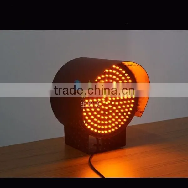 Cheap price toll station 200mm yellow led flashing traffic signal light