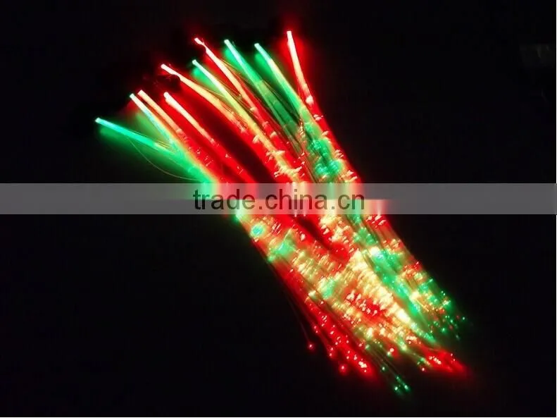 LED Flashing Glow Hair