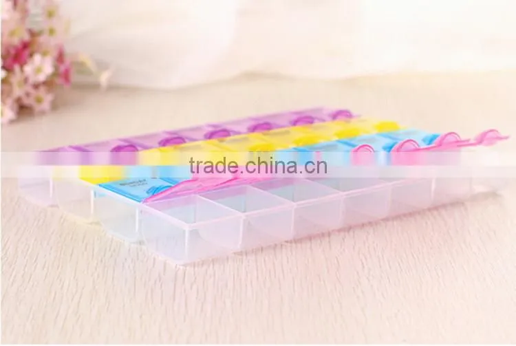 Alibaba China Manufacture Plastic Pocket Size Pill Box