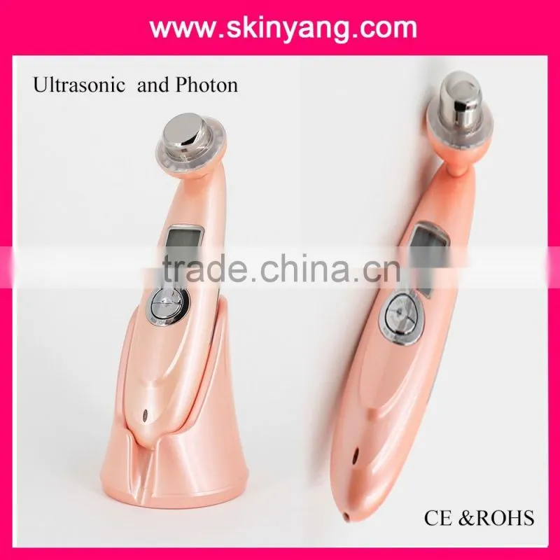 Japan beauty equipment ultrasonic facial massage for skin relax and skin lifting tighten with CE FCC