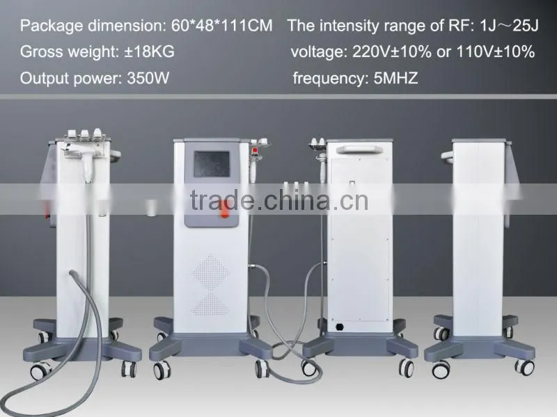 Fractional RF beauty equipment for skin rejuvenation
