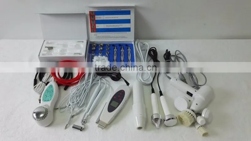 M: M801 8 in 1 multifunctional electonic cautery facial galvanic facial machine beauty equipment