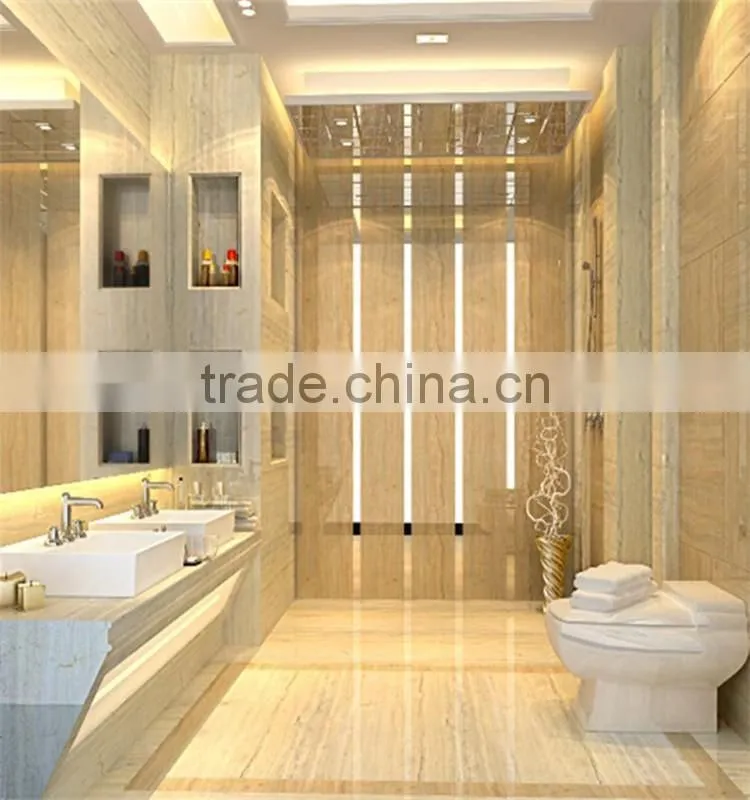 Cut to size for project Ginkgo wood grain marble tile