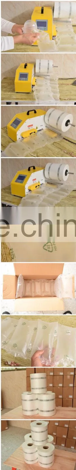stable performance air cushion bubble making machine for shipping express