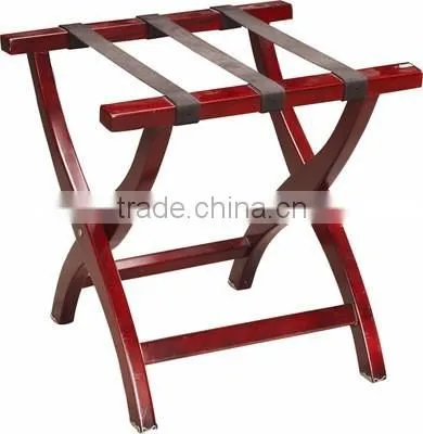 Bulk Stocked hotel room rustic Wood Luggage Racks (XJJD29)