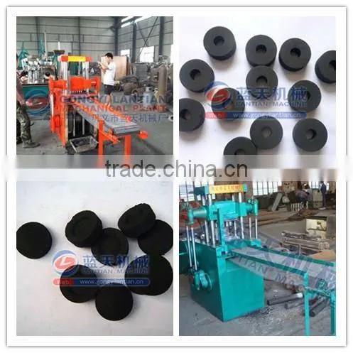Lantian hot sale shisha bbq charcoal sawdust briquette machine