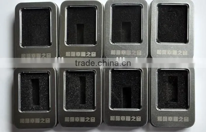 Wholesale metal tin box for silicone engrave ID bracelet