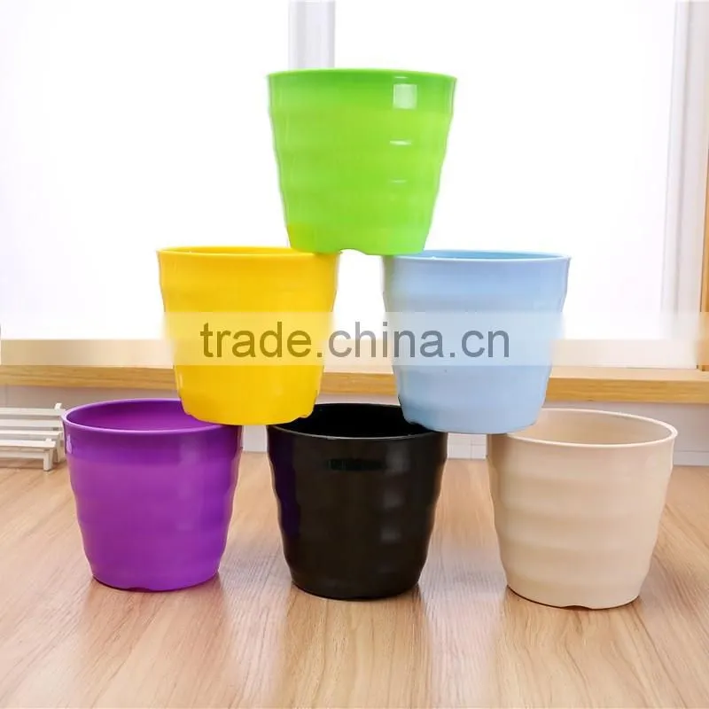 Familiar with ODM design cheap economic plastic flower pot