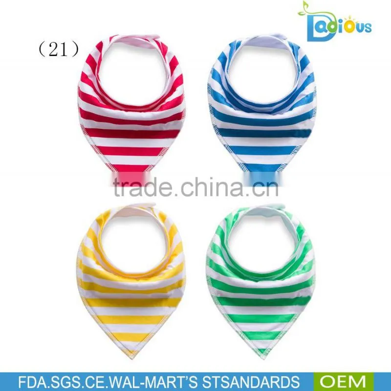 wholesale New arrival fashion cotton triangle baby bandana bibs baby bib for boys girls