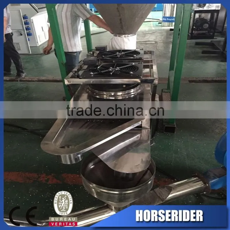 pvc material extrusion machine/soft and rigid pvc pelletizing production plant