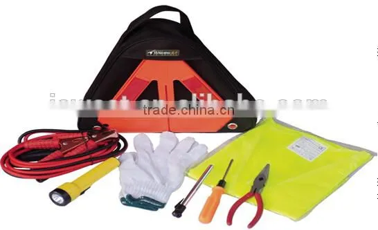 H90165 Highway safety car emergency tools, car warning triangle V-QZH54