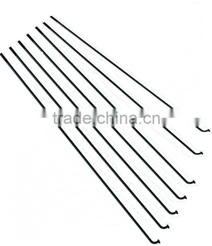 motorcycle 45# steel ED plated spoke and nipple