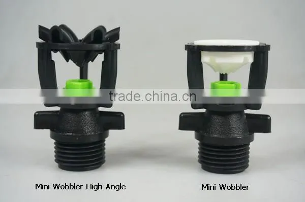 All style 1/2" mini mist spray wobbler sprinkler water