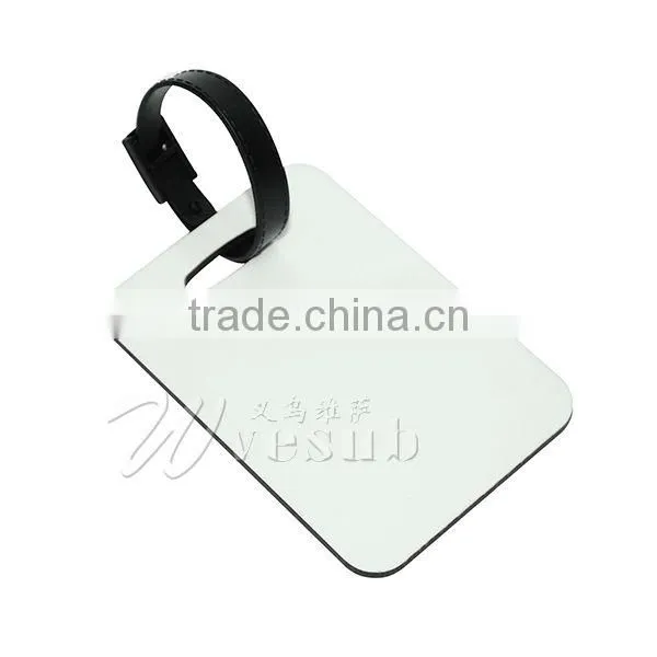 Fashionable Sublimation Luggage Tag