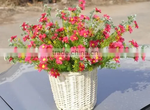 Wholesale White Wicker flower basket From Manufacturer
