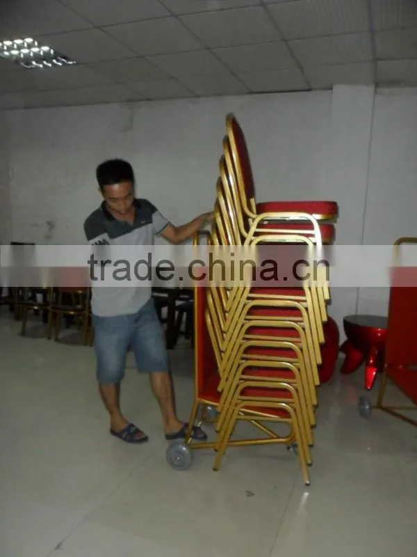 Convenient Steel Banquet chair trolly FT-809-2