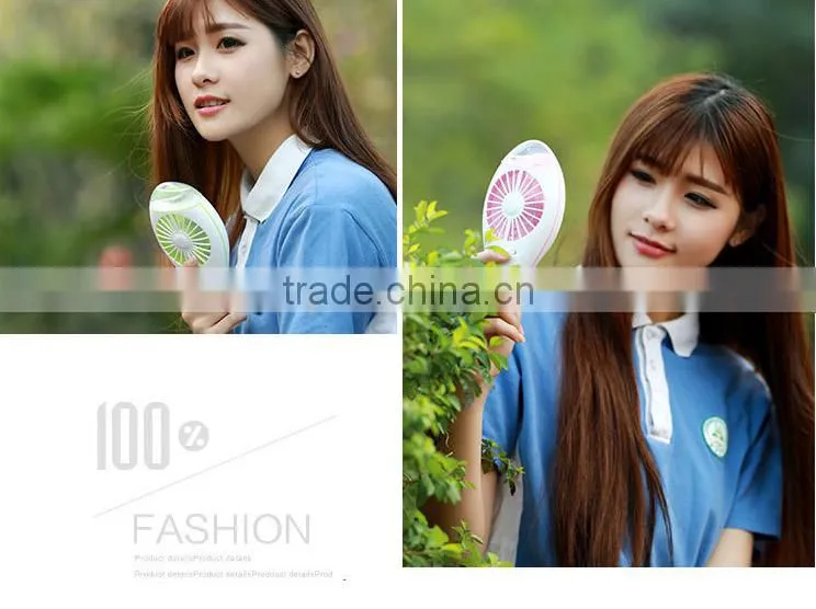 USB Charge Mermaid Handheld Air Fan, Mini Calleidic Fan For Female