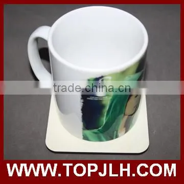 2017 Hot Sell Promotional Heat Tranfer Ceramic Absorbent Paper Coaster