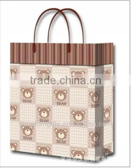 Handle Gift Copper Plate Paper Bags