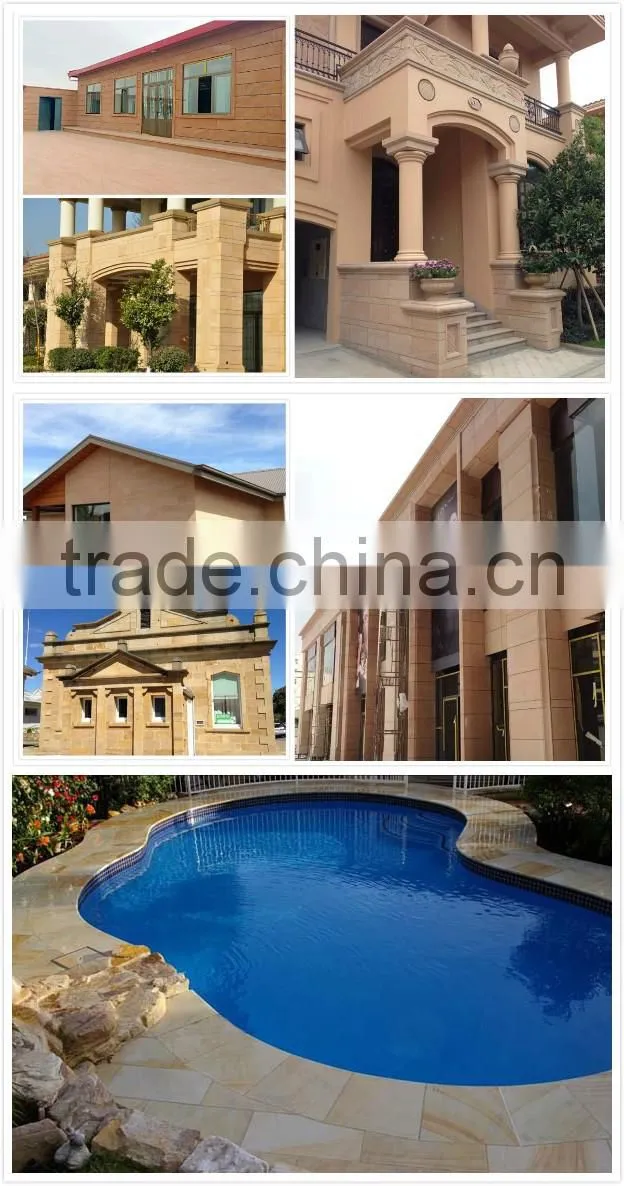 Honed grey wood sandstone