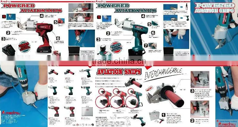 18V,1.4Ah Li-ion Battery Patented Aviation Power Snips