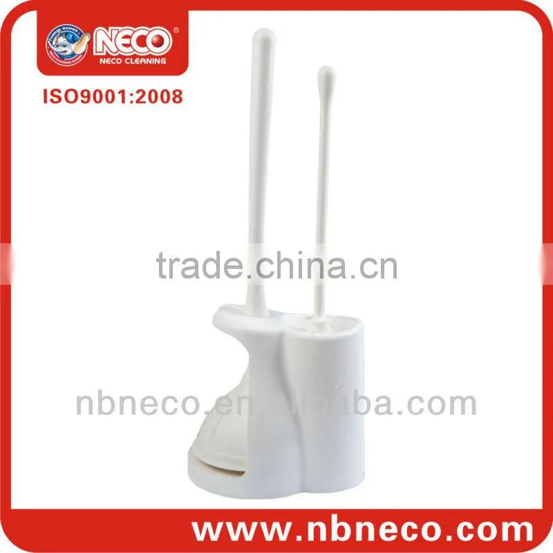 2013 new style plastic toilet brush and suck with seat