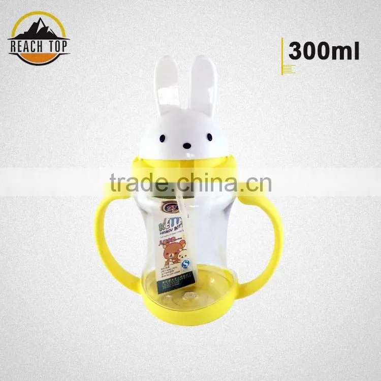 2017 cute space cup water bottle with rabbit
